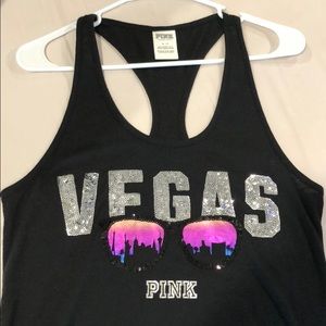 Victoria Secret Pink Vegas tank top